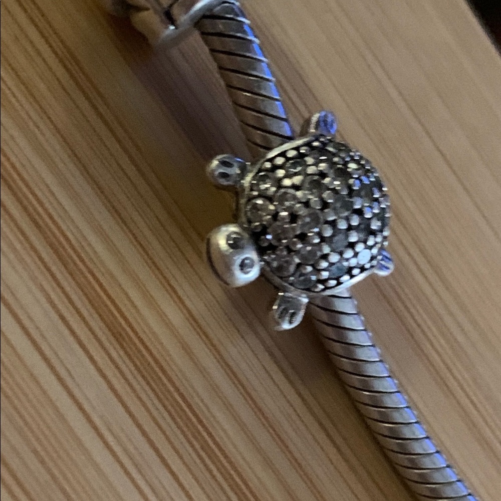Pandora charm turtle